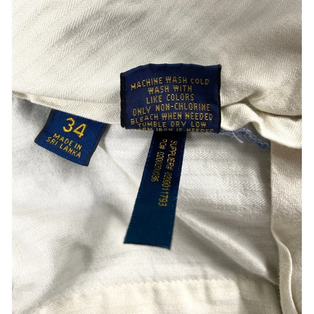 Polo Ralph Lauren Shorts Mens 34 Light Blue Casual Stylish Chino Golf Preppy‎